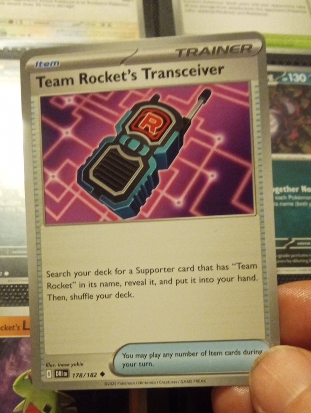 Pokemon Team Rocket's Transceiver - Pink, Teal, Black